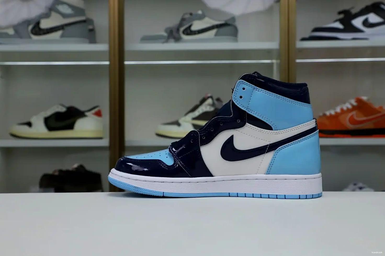 AIR 'BLUE CHILL' JORDAN RETRO HIGH 1 WMNS OG Kimikick 0508